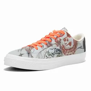 Men Save The Exit Low Top Canvas Shoes