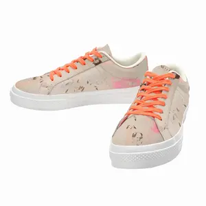 Men Egyptology Low Top Canvas Shoes