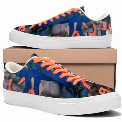 Men Le Double De Laventure Low Top Canvas Shoes