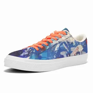 Men Space Station Low Top Canvas Shoes