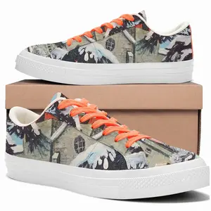 Men Winter Cathedral Low Top Canvas Shoes