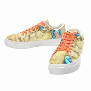 Men Ssssshhhh Low Top Canvas Shoes