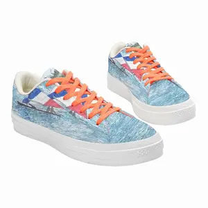 Men Sailboat At Holmes Low Top Canvas Shoes