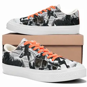 Men Pony Express Low Top Canvas Shoes