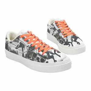 Men Pony Express Low Top Canvas Shoes