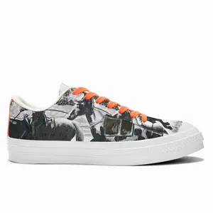 Men Pony Express Low Top Canvas Shoes