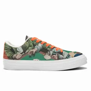 Men Players Low Top Canvas Shoes