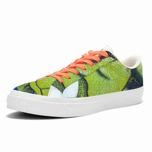 Men Red Eyed Yahwen Low Top Canvas Shoes