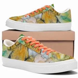 Men Ochre Wizard Low Top Canvas Shoes