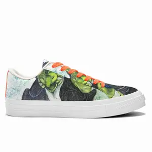 Men Lizard Wizard Low Top Canvas Shoes