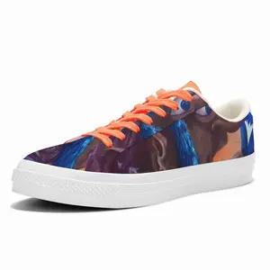 Men Glowing Orb Wizard Low Top Canvas Shoes