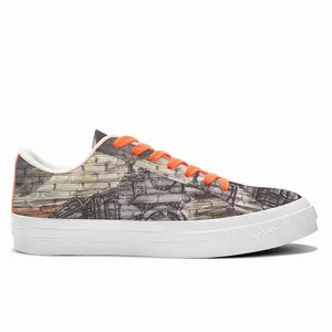 Men Haymarket Music Low Top Canvas Shoes