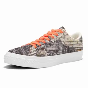 Men Haymarket Music Low Top Canvas Shoes