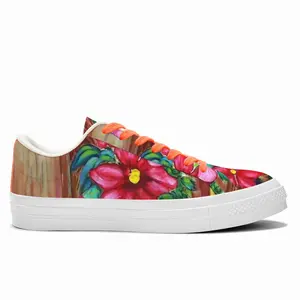 Men Climatis On Fence Low Top Canvas Shoes