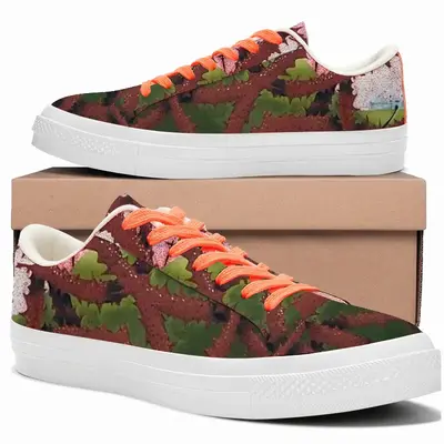 Men Calvary Through Thorns Low Top Canvas Shoes