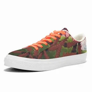 Men Calvary Through Thorns Low Top Canvas Shoes