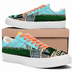 Men Lincoln Station Low Top Canvas Shoes