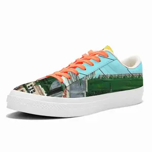 Men Lincoln Station Low Top Canvas Shoes