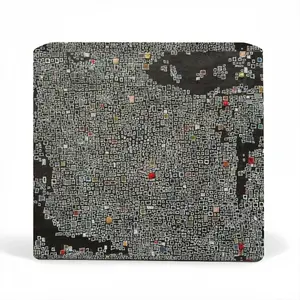 Untitled (Microcosm2) Waterproof Sofa Cover