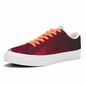 Men Chanel Lips Low Top Canvas Shoes