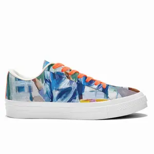 Men Summer Vibes Low Top Canvas Shoes