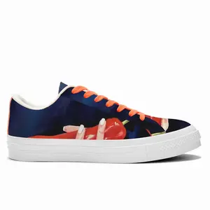 Men Red Pepper Low Top Canvas Shoes