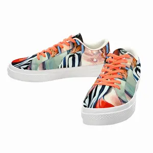 Men Gaze Low Top Canvas Shoes