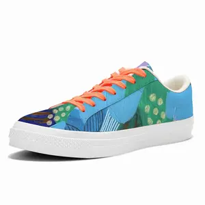 Men Flashy Emotions Low Top Canvas Shoes