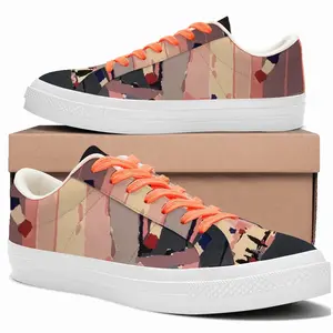 Men Faubourg St Honore Low Top Canvas Shoes