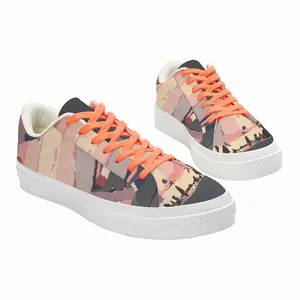 Men Faubourg St Honore Low Top Canvas Shoes