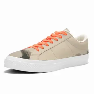 Men On The Rousty Canal Low Top Canvas Shoes