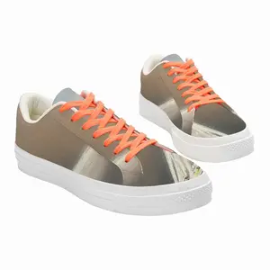 Men Sailboats Low Top Canvas Shoes