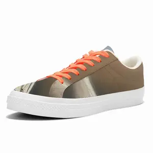 Men Sailboats Low Top Canvas Shoes