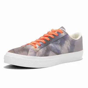 Men Horse Racing Low Top Canvas Shoes