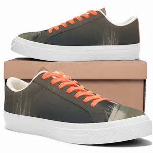 Men The Sailboats Low Top Canvas Shoes