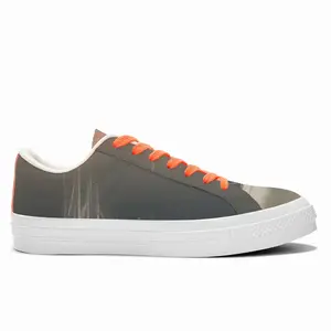 Men The Sailboats Low Top Canvas Shoes