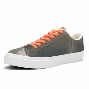 Men The Sailboats Low Top Canvas Shoes