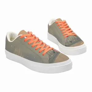 Men Sailboats A Low Top Canvas Shoes