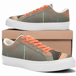 Men Sailboats S Low Top Canvas Shoes