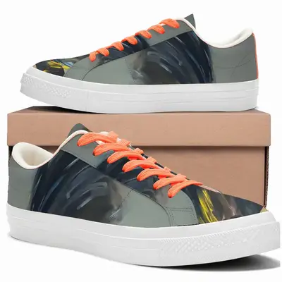 Men Hommage À Van Gogh Low Top Canvas Shoes