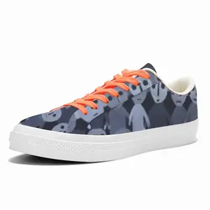 Men The Forgotten Dead Low Top Canvas Shoes