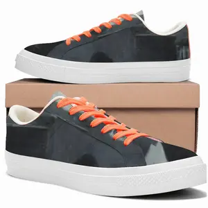 Men Dark Threat Low Top Canvas Shoes