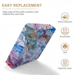 Dance With Cancer Waterproof Sofa Cover