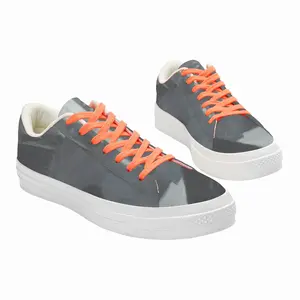 Men Dark Threat Low Top Canvas Shoes