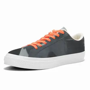 Men Dark Threat Low Top Canvas Shoes