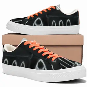 Men The Dead Come Out To Dance Low Top Canvas Shoes