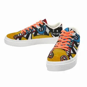 Men Driving You Mad Low Top Canvas Shoes