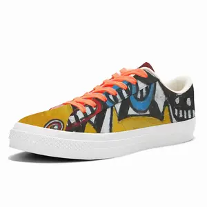 Men Driving You Mad Low Top Canvas Shoes