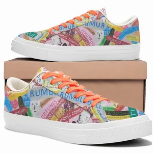 Men Seaside Road Low Top Canvas Shoes