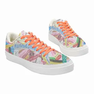 Men Seaside Road Low Top Canvas Shoes